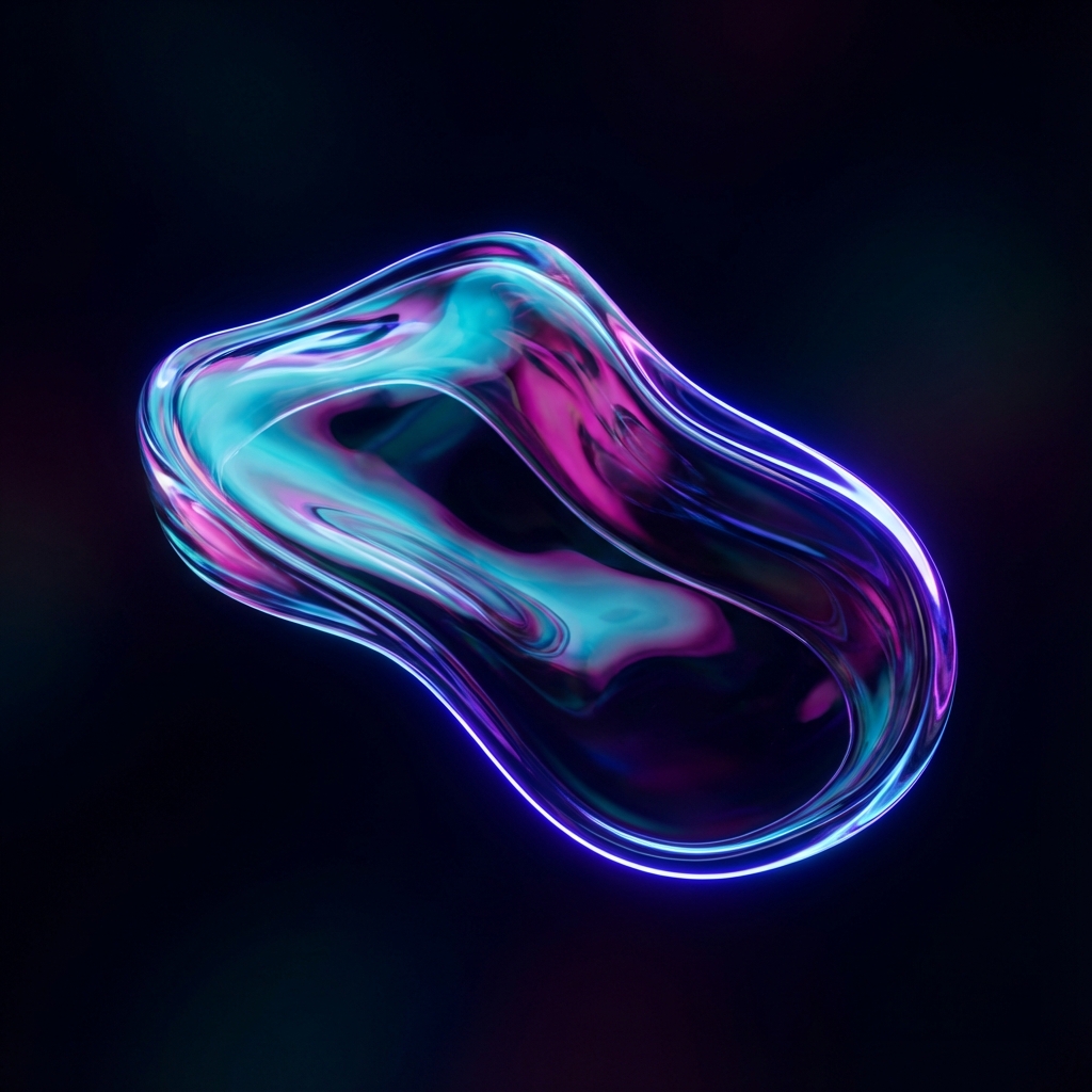 Aura Abstract 3D Art
